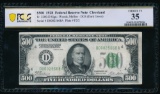 1928 $500 Cleveland FRN PCGS 35