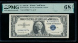 1957B $1 Silver Certificate PMG 68EPQ