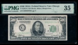 1934A $500 Chicago FRN PMG 35