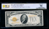 1928 $10 Gold Certificate PCGS 58