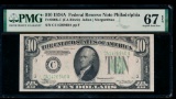 1934A $10 Philadelphia FRN PMG 67EPQ