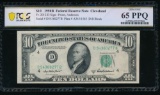 1950B $10 Cleveland FRN PCGS 65PPQ