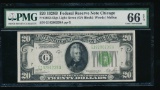1928B $20 Chicago FRN PMG 66EPQ