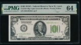 1928A $100 St Louis FRN PMG 64