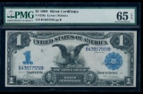 1899 $1 Black Eagle Silver Certificate PMG 65EPQ
