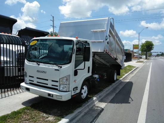 2012 ISUZU NPR DUMP TRUCK