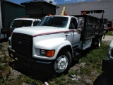 1995 FORD FSERIES FLATBED TRUCK