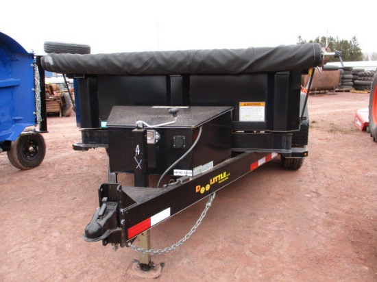 2016 DOOLITTLE MD721010KDC TRAILER W/MCO