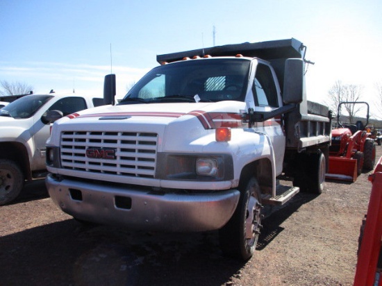 2003 GMC C5500 DUMP TRUCK W/TITLE,