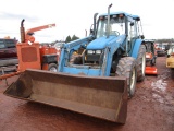 1999 NEW HOLLAND TS100 TRACTOR W/LDR,