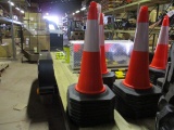 TRAFFIC CONES - GROUP OF 8