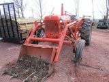 AC D14 GAS TRACTOR WITH LOADER,
