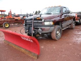 2002 DODGE 2500 PICKUP TRUCK W/TITLE,