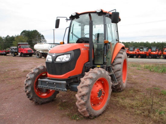 2014 KUBOTA M7060HDC12 TRACTOR, C/A/H