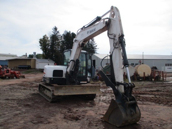 2017 BOBCAT E85 T4 EXCAVATOR