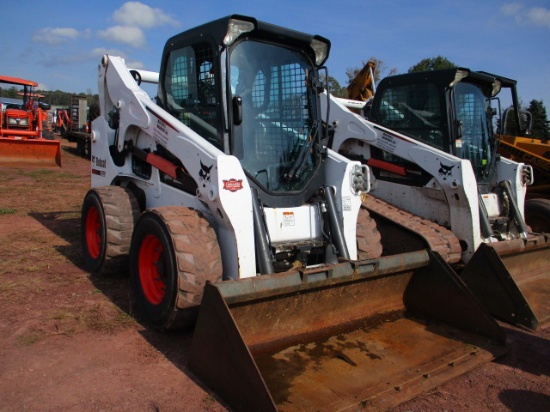 2014 BOBCAT S750 IT4 SKID STEER, C/A/H,