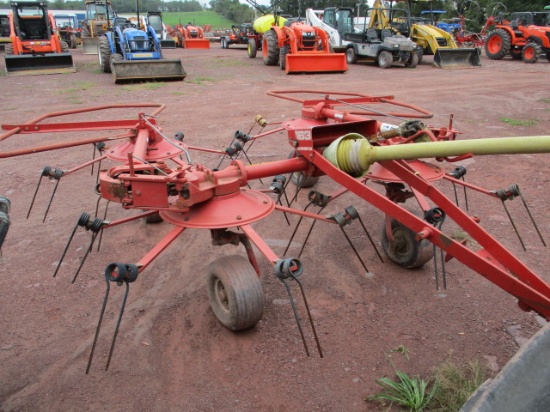 NEW HOLLAND 163 TEDDER, 4 STAR,