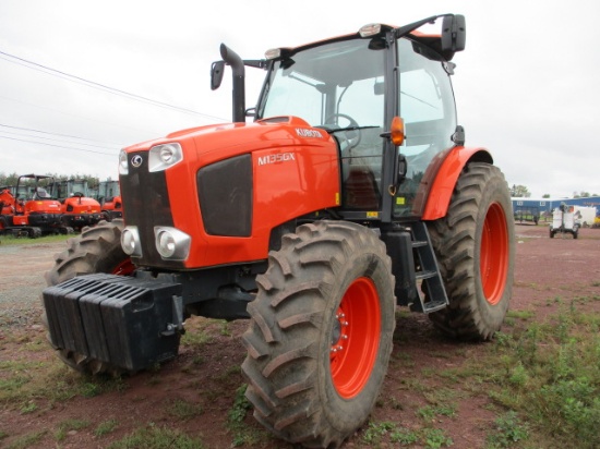 2017 KUBOTA M135GXDTC TRACTOR, C/A/H,