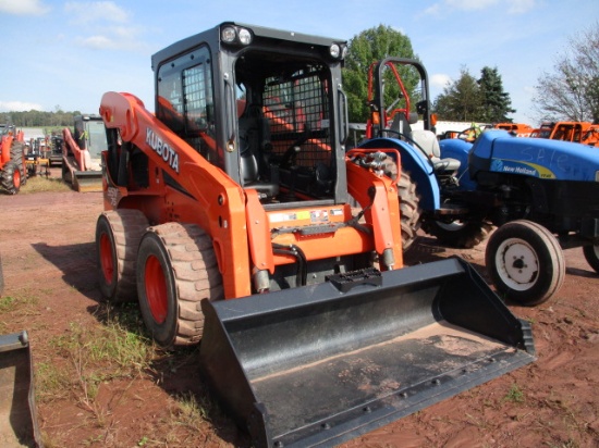 2016 KUBOTA SSV75HC SKID STEER, C/A/H,