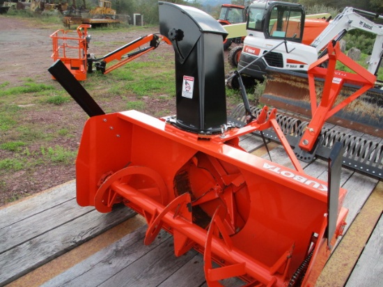 KUBOTA B2789 SNOWBLOWER, 3PT