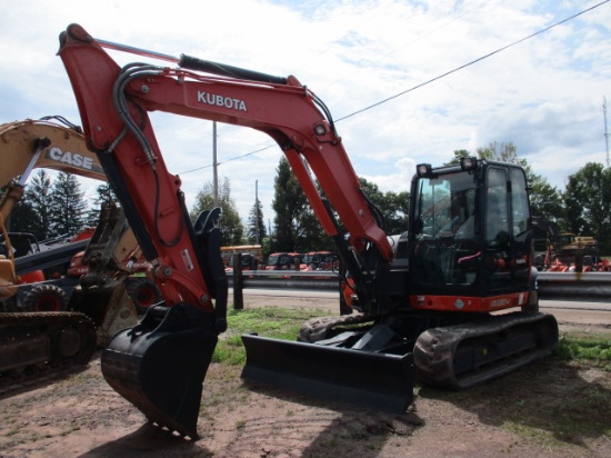 2014 KUBOTA KX080-4R3A EXCAVATOR