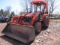 KUBOTA M62 TRACTOR/LOADER/HOE,