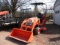 KUBOTA BX25DLB-R-1 TLB W/MID MOWER,