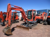 2010 KUBOTA KX121R3T4 EXCAVATOR, C/A/H,