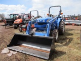 NEW HOLLAND T1510 TRACTOR/LDR/HOE,