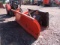 BOBCAT 54 INCH FRONT BLADE, POWER ANGLE,