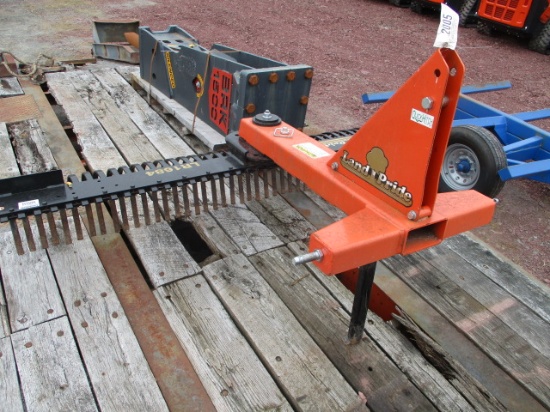 LAND PRIDE LR1684 3PT ROCK RAKE,