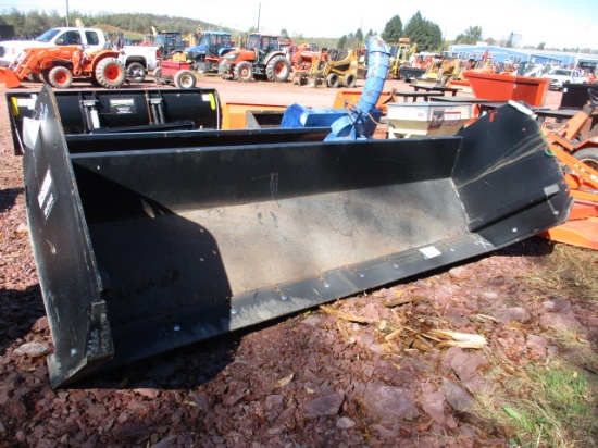 SNOWPUSHER FOR SKIDSTEER, 10 FT