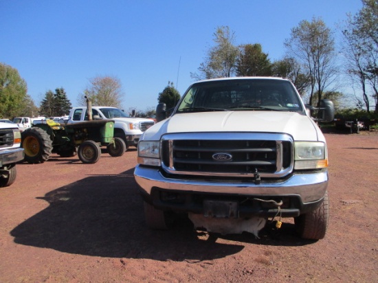 2002 FORD F250 4WD TRUCK W/TITLE,