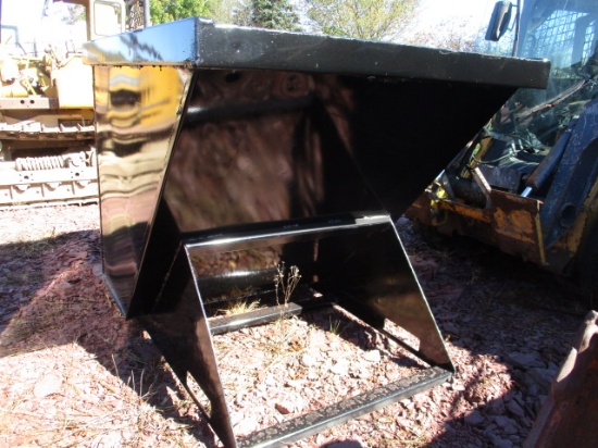 TRASH HOPPER FOR SKIDSTEER,