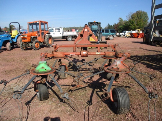 DEUTZ FAHR KH500 TEDDER, 3PT,