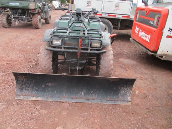 2000 ARCTIC CAT 500 ATV W/SNOW PLOW,