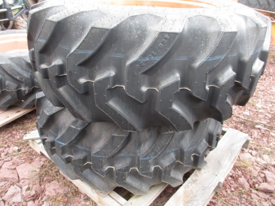 2 KUBOTA TIRES ON RIMS
