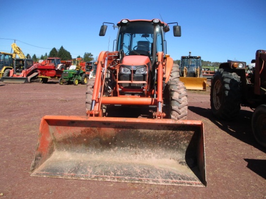 KUBOTA M9960HDC12 TRACTOR W/LDR & CAB,