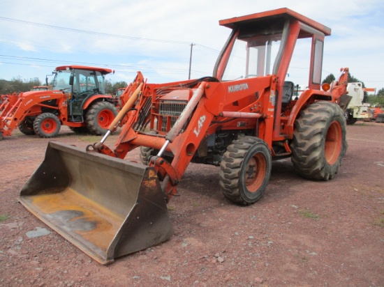 KUBOTA L48 TLB, R4 TIRES,