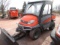 KUBOTA RTV500-A UTILITY VEHICLE W/PLOW,