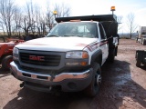 2006 CHEVY 3500 DIESEL DUMP TK W/TITLE,