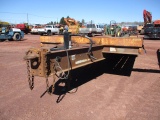 1995 EVACO DUAL AXLE TRLR W/TITLE,