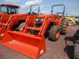 KUBOTA MX5800HST TRACTOR W/LDR,