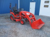 KUBOTA BX2370TV60-1 TRACTOR W/LDR,