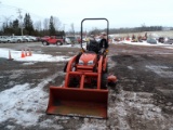 KUBOTA  BX2670RV60 TRACTOR W/LDR,