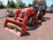 KUBTOA B2620HSD TRACTOR, ldr, mower