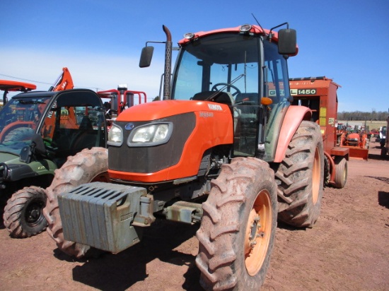 KUBOTA M9540DTC TRACTOR W/CAB, C/A/H,