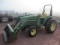 John Deere 4710 4WD tractor loader