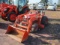 Kubota Tractor loader mower B7300HSB s/n 15138