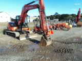 KUBOTA KX080-4R3A EXCAVATOR;